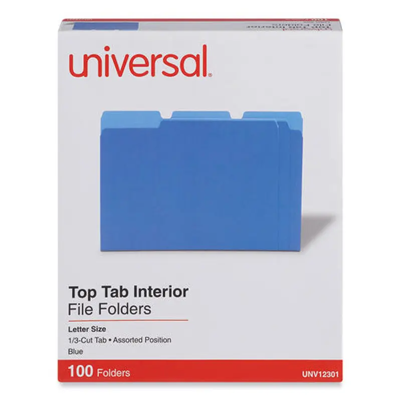 FOLDER,INTR,1/3CUT,LTR,BE