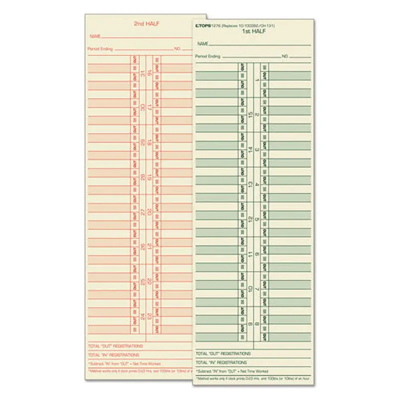 CARD,TIME,CH-131,500BX
