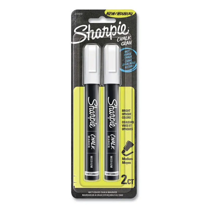 MARKER,CHALK,2/PK,WH