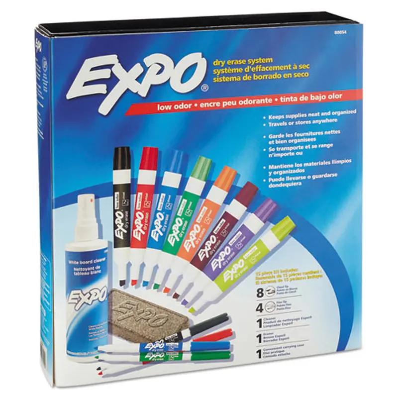 MARKER,EXPO 2,ERASE SET