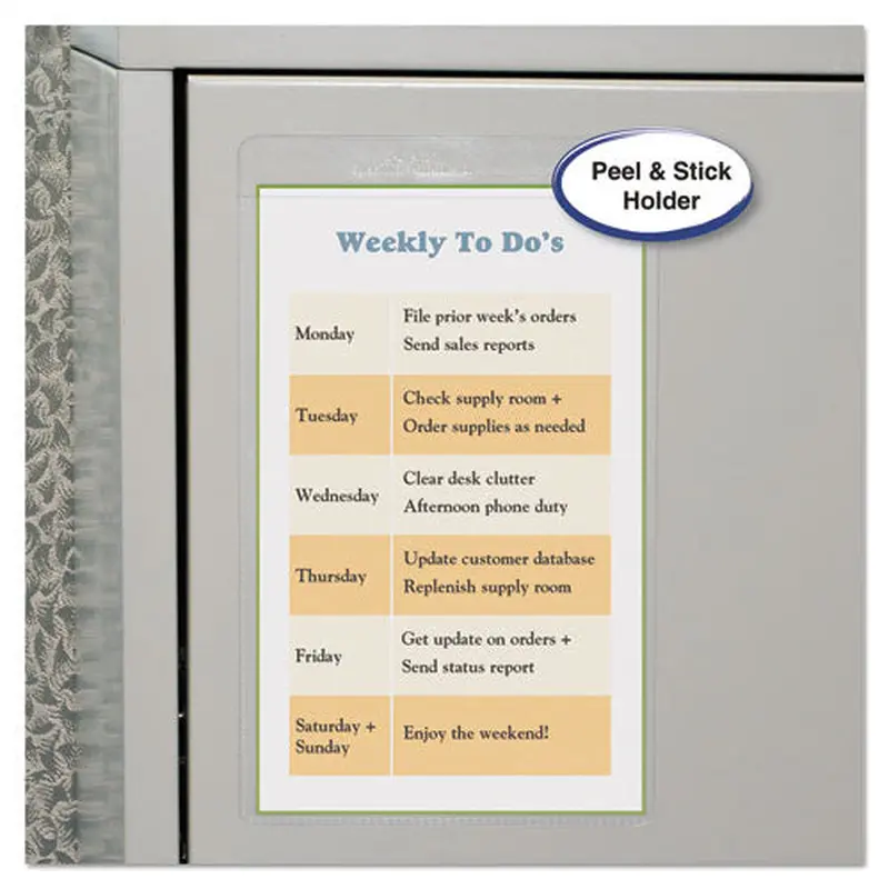 HOLDER,TCKT,VYNL SEAL,5X8