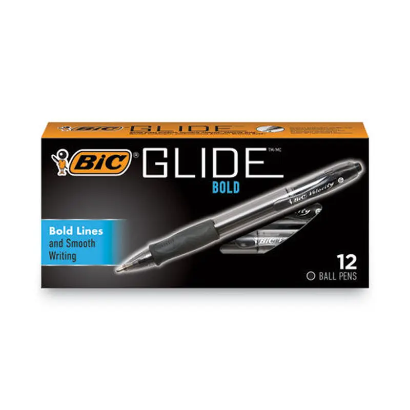 PEN,RETRACTABLE, BOLD,BK