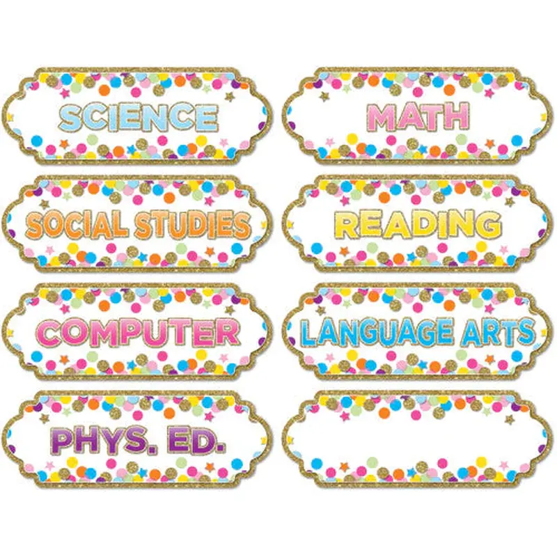 Ashley Magnetic Die-Cut, Confetti Subjects (ASH 19007)
