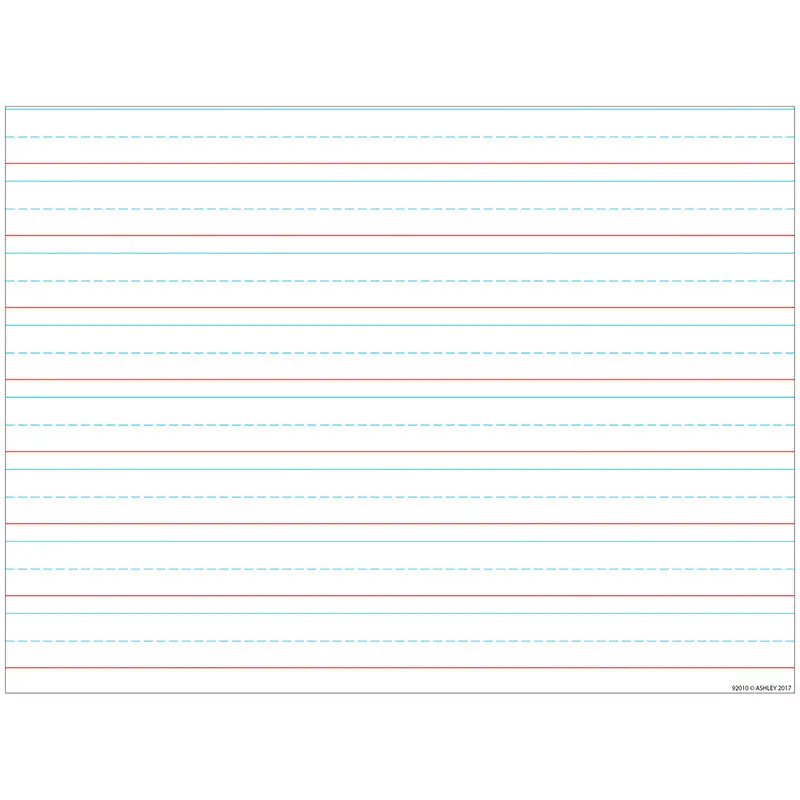 Ashley Large Tablet Lined 3/4" Poly Chart,17" x 22" (ASH 92010)