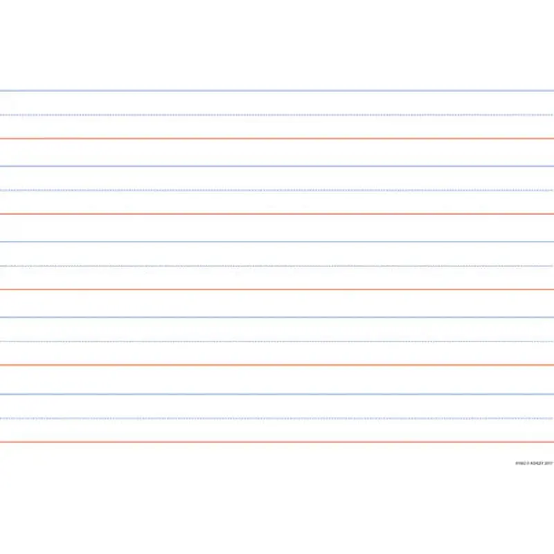 Ashley Productions Lined Tablet Smart Poly Chart, 13"x19" (ASH 91002)