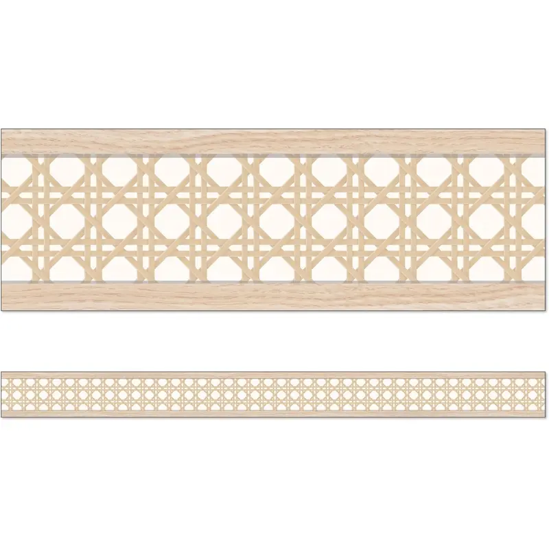 Carson Dellosa Woven Cane Border (CD 108525)