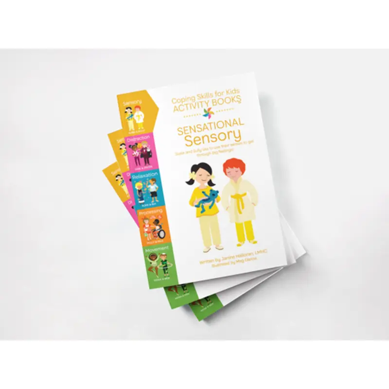Coping Skills for Kids Sensational Sensory Activity Book (CSKABSS)