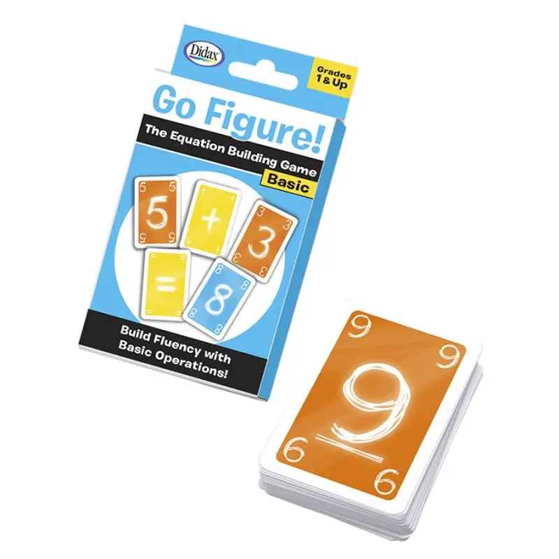 Didax Go Figure! Basic Math Equation Building Game (DD 211963)