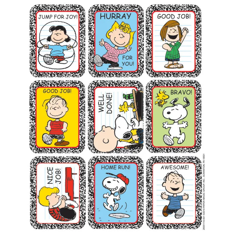 Eureka Peanuts Characters Stickers (EU 655111)