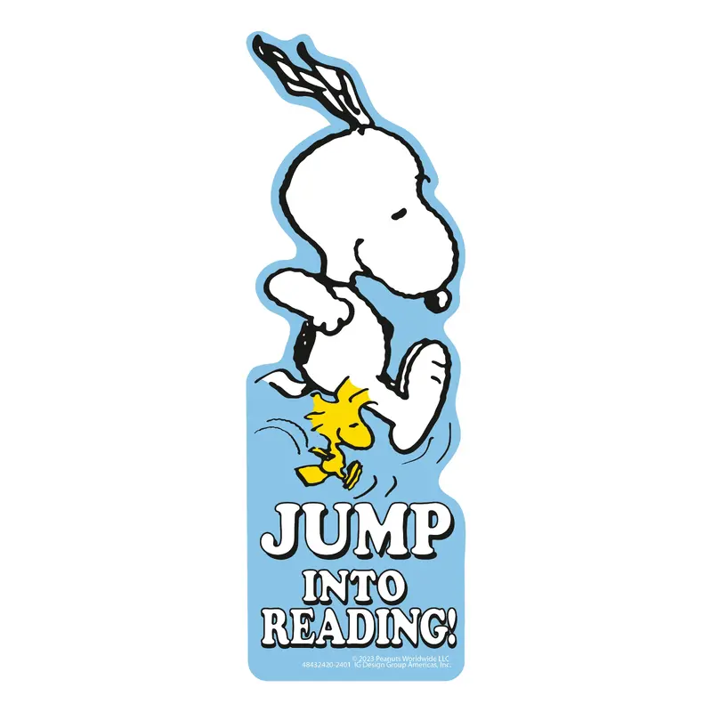 Eureka Peanuts Jump into Reading Bookmarks, Pack of 36 (EU 843242)