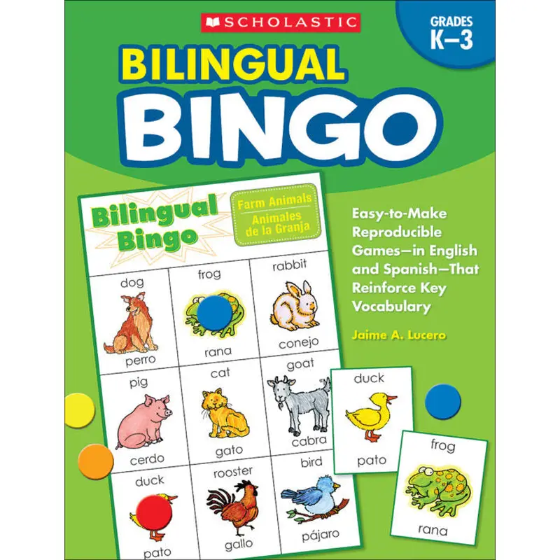 Scholastic Bilingual Bingo (SC 970067)