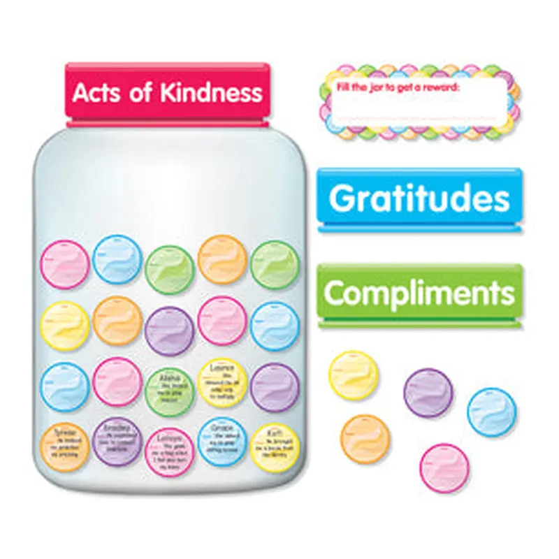 Scholastic Kindness & Gratitude Jar Bulletin Board Set (SC 862625)