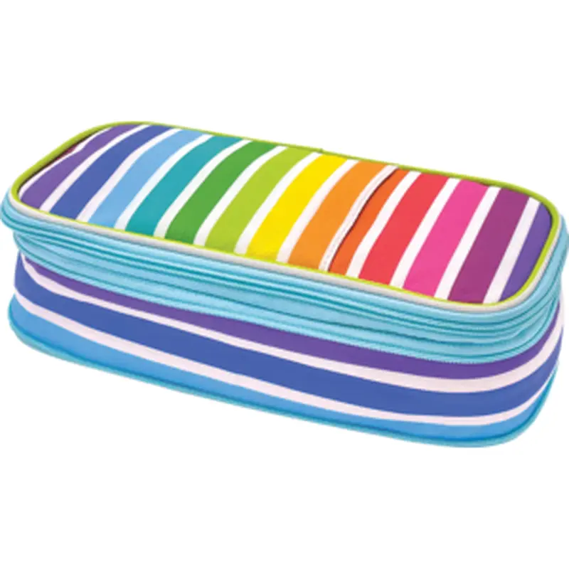Teacher Created Colorful Stripes Pencil Case (TCR 6125)