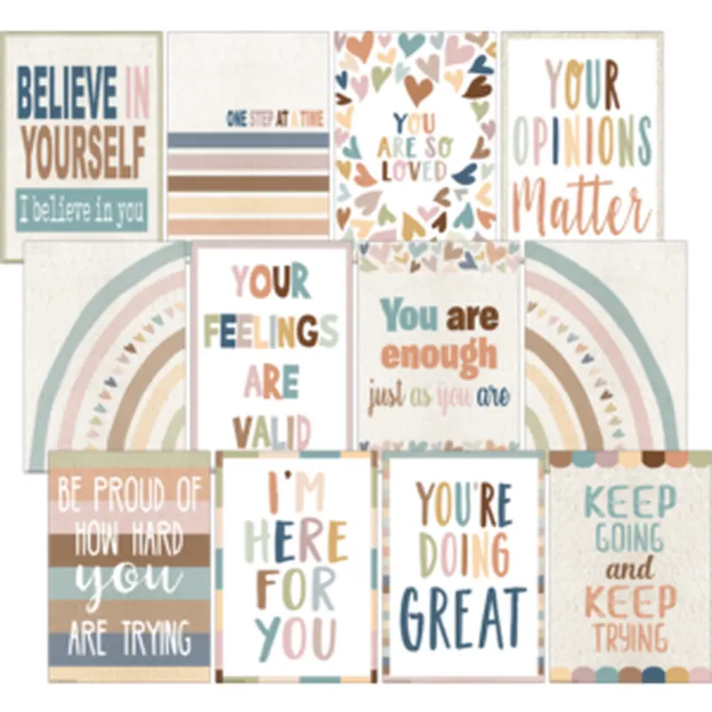 Teacher Created Everyone is Welcome Small Poster Pack (TCR 7146)