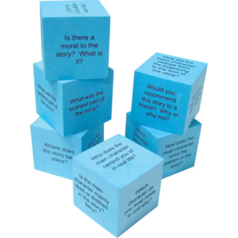 Teacher Created Foam Reading Comprehension Cubes (TCR 20634)