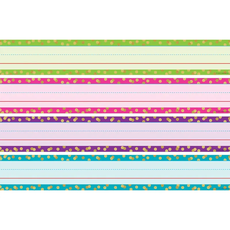 Teacher Created Resources Confetti Sentence Strips 19.5" x 3" (TCR 20861)