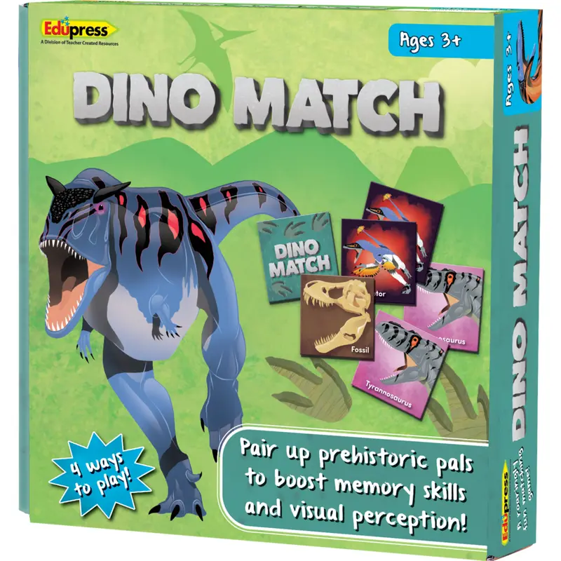 Teacher Created Resources Dino Match Game (TCR 63281)