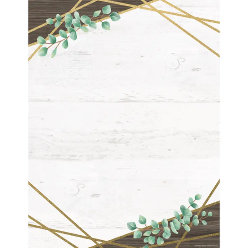 Teacher Created Resources Eucalyptus Blank Chart (TCR7982)