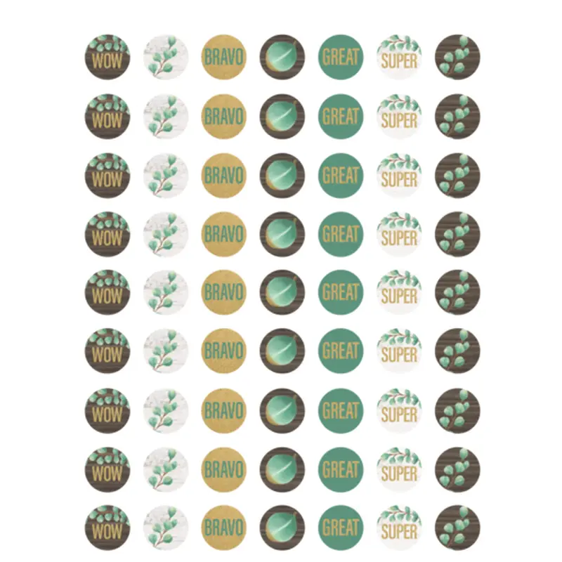 Teacher Created Resources Eucalyptus Mini Stickers (TCR8478)