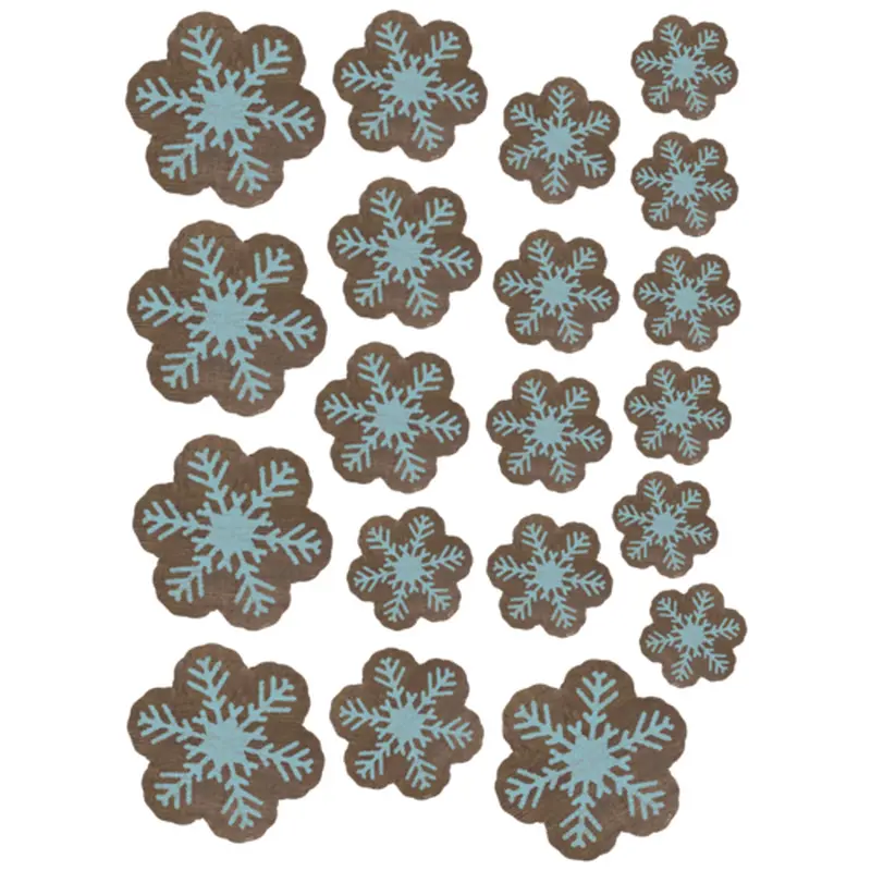 Teacher Created Resources Home Sweet Classroom Snowflake Accents, Assorted Sizes (8466)