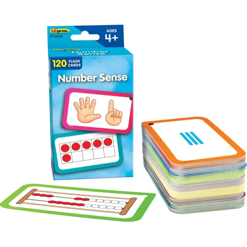 Teacher Created Resources Number Sense Flash Cards (TCR 62058)
