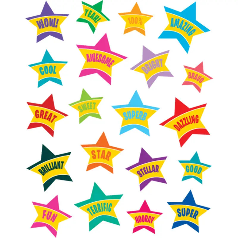 Teacher Created Resources Star Rewards Stickers (TCR8586)