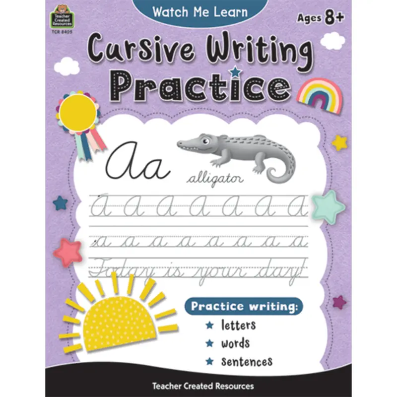 Teacher Created Watch Me Learn: Cursive Writing Practice (TCR8405)