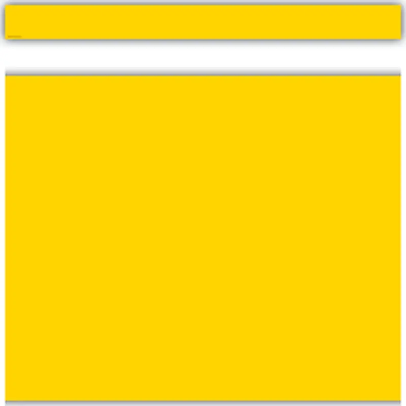 Teacher Created Yellow Gold Straight Border Trim (TCR5791)