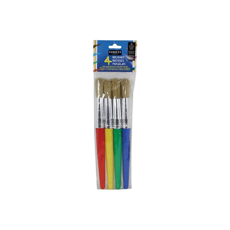4ct JUMBO PAINT BRUSH - POLY BAG