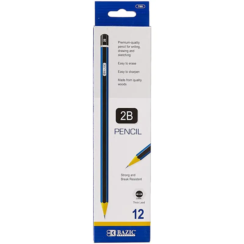 BAZIC #2B PREMIUM WOOD PENCIL