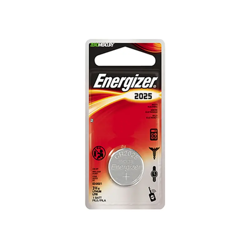 CR2025 Energizer Lithium Batteries