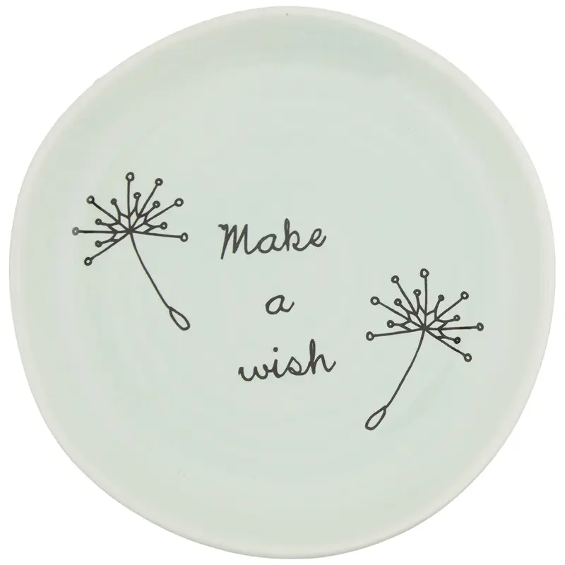 DISH KEEPSAKE 4.5" - MAKE A WISH