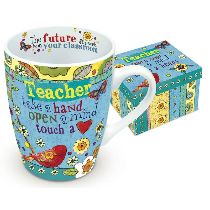 HEARTS N HUGS: BOXED MUG TEACHER
