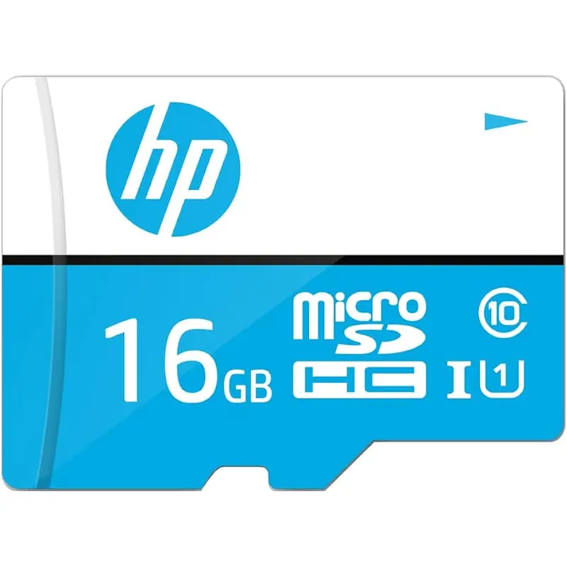 HP MICRO SDHC 16GB, UHS-I U1, 80MB/s READ, 20MB/s WRITE, C10, BLUE ADAPTER