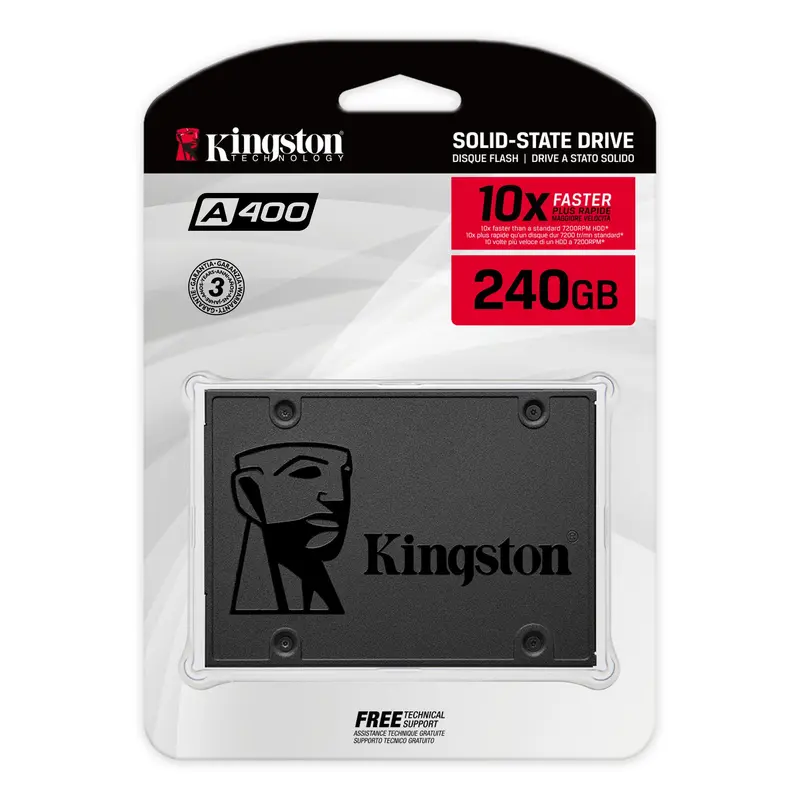 Kingston 240GB A400 SATA3 2.5" SSD