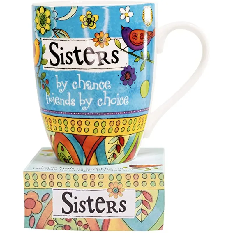 MUG WITH MEMO PAD: SISTER