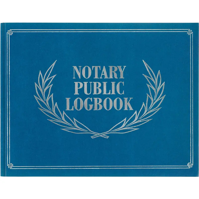 NOTARY PUBLIC LOGBOOK