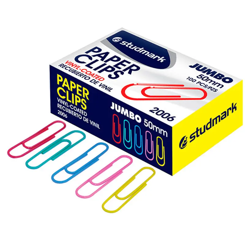 Studmark Regular Colour Coated Paper Clip