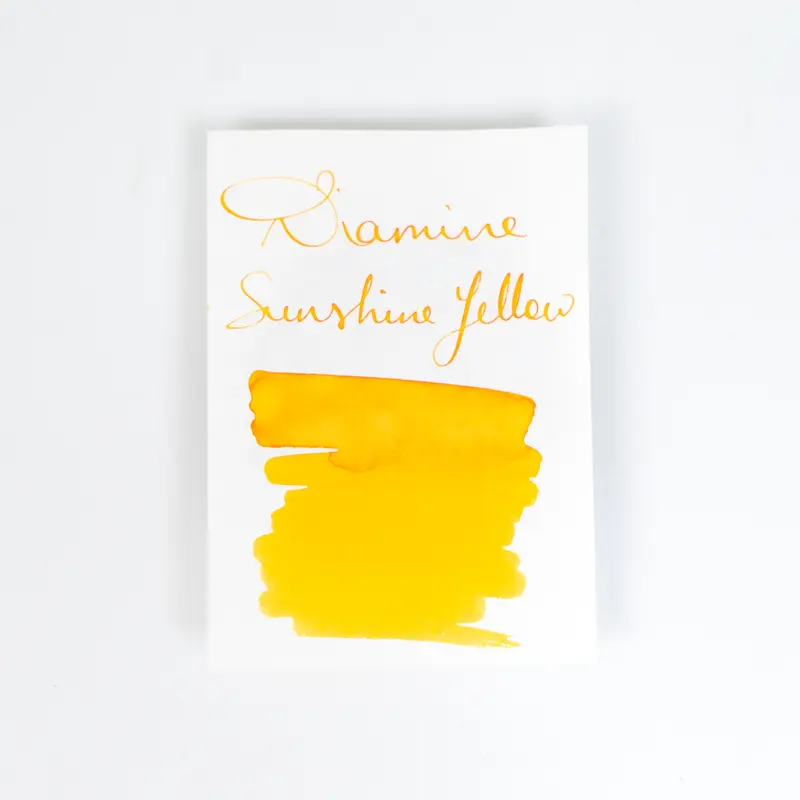 Diamine Sunshine Yellow (80ml) Bottled Ink
