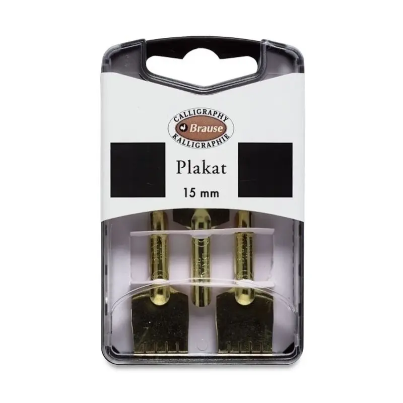Brause Plakat Calligraphy Nibs (3)15mm