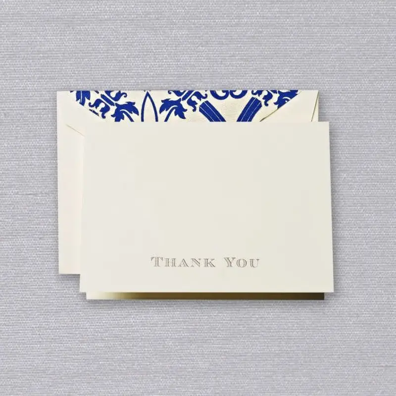 Crane Regency Thank You Note (10 ea)