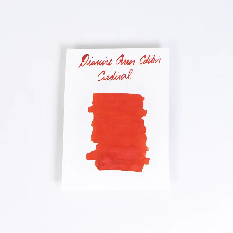 Diamine Cardinal (50ml) Bottled Ink - Green Edition