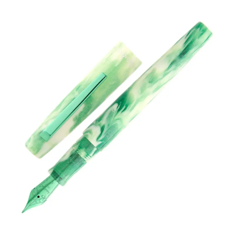 Esterbrook Camden Northern Lights Fountain Pen - Icelandic GreenExtra Fine