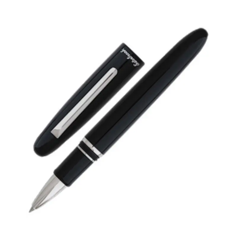 Esterbrook Estie Rollerball - Ebony with Palladium Trim