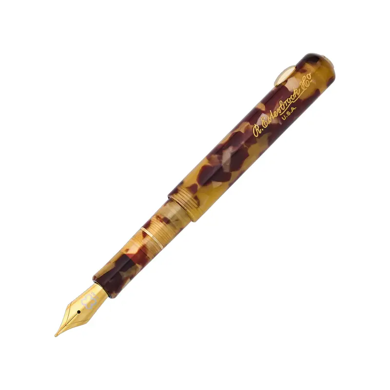 Esterbrook Niblet Fountain Pen - Tortoise with Gold TrimExtra Fine