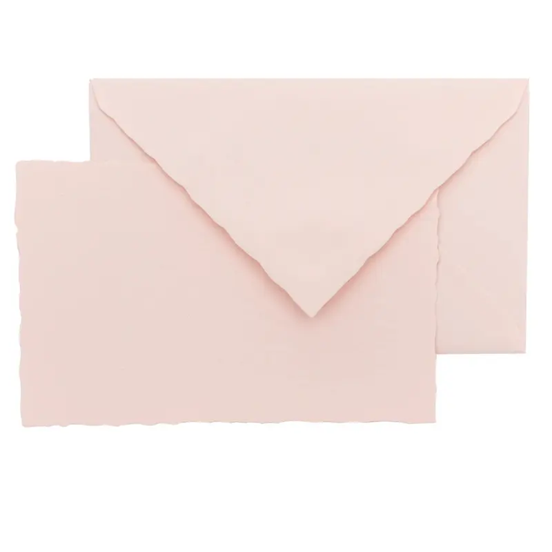 G. Lalo Mode de Paris Box Cards & Envelopes - Rose