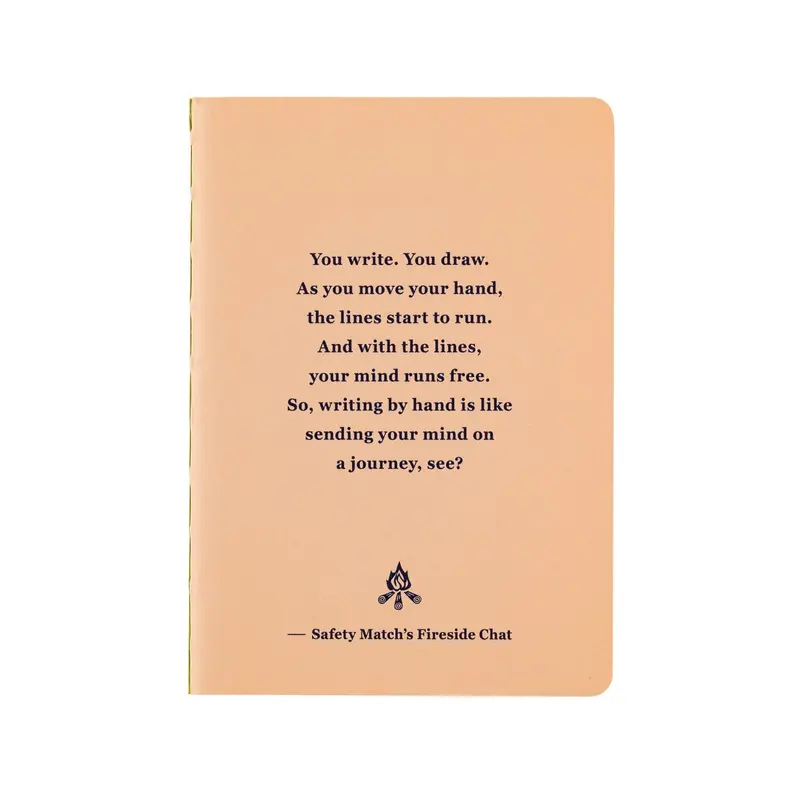 Hobonichi B7 Fireside Chat Notebook - Ruled
