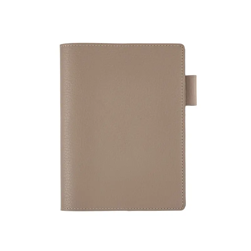 Hobonichi A6 Techo 5-Year Leather Cover Only - Beige & Navy