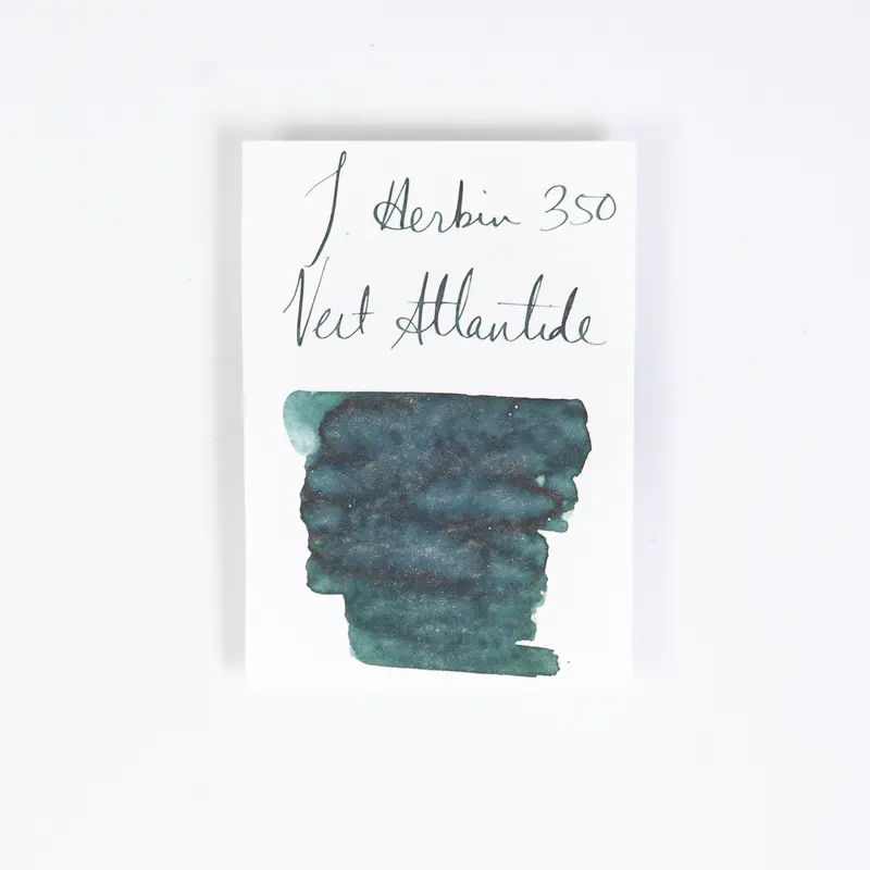 Jacques Herbin 350th Anniversary Vert Atlantide 50ml Bottled Ink