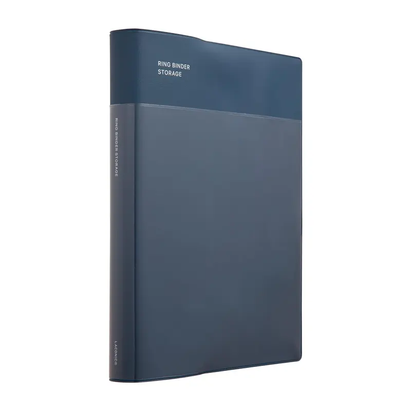 Laconic Style Note A5 6-Ring Binder - Navy